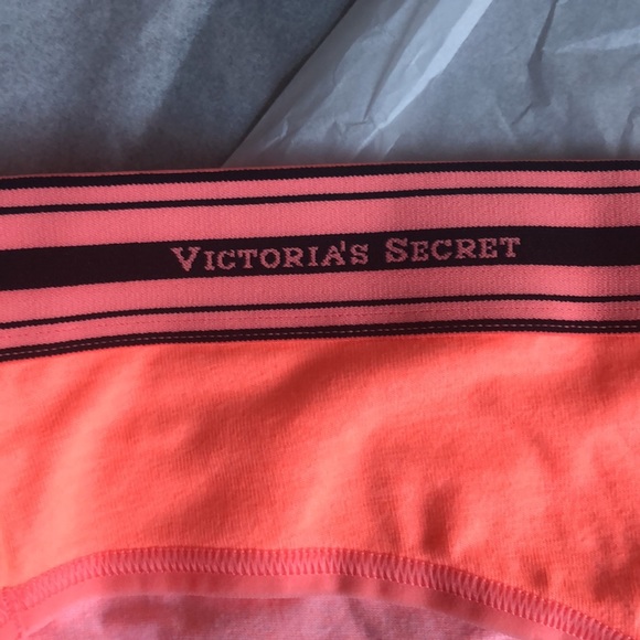 NWT. Victoria’s Secret Hiphugger panty. Neon orange. VS Logo on WB Vintage - Picture 2 of 7